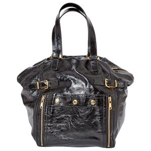 YSL Black Patton Shoulder bag
